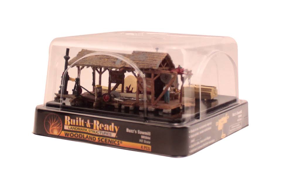 Woodland Scenics HO Built-Up Buzz&s Sawmill