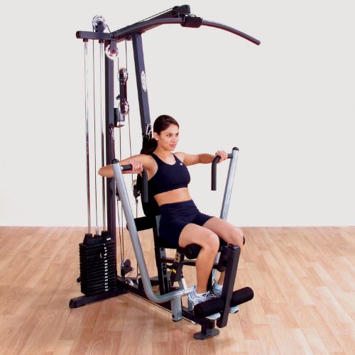 Body-Solid (G1S) Selectorized Weights Stack Home Gym Machine, Arm & Leg Strength Training