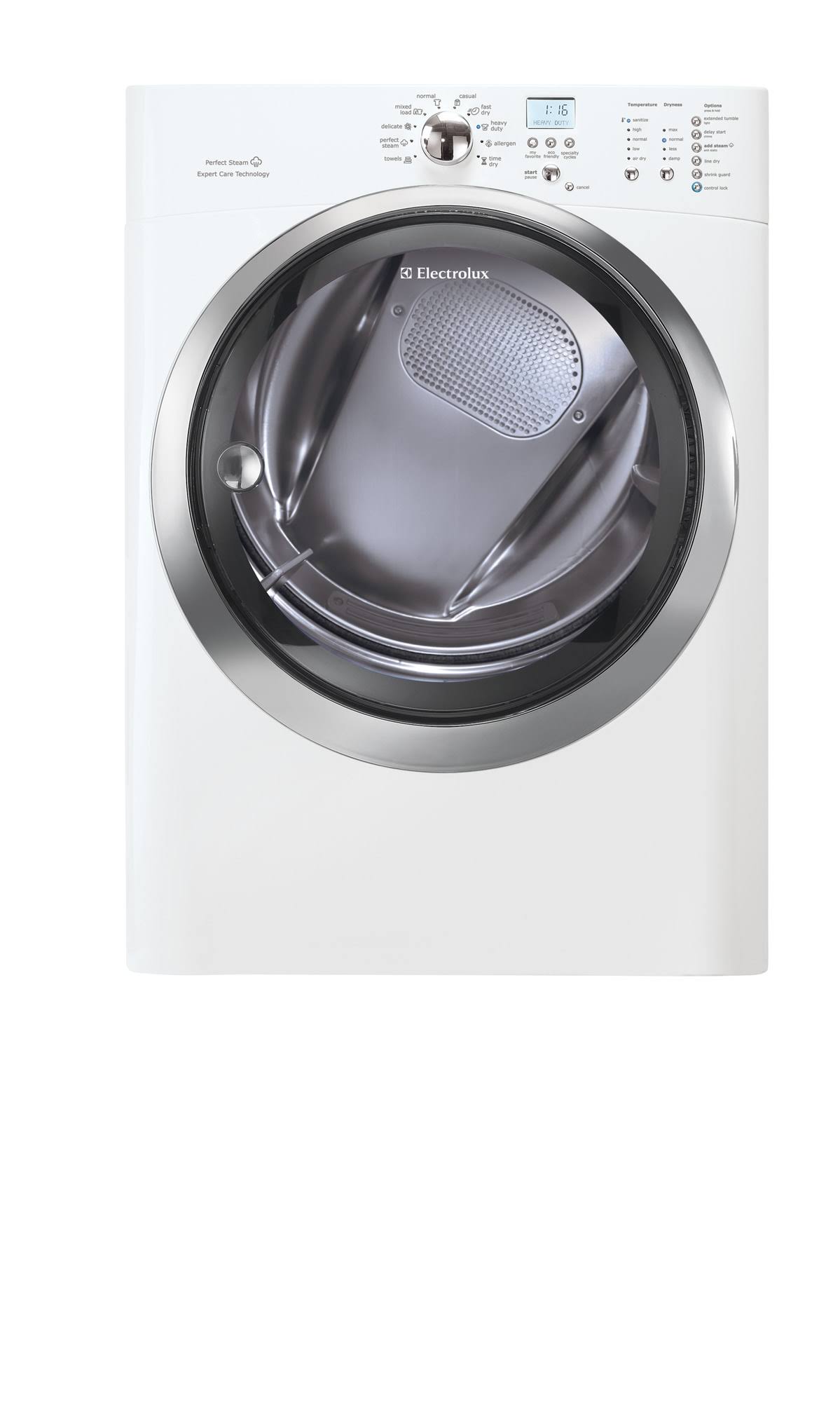 Electrolux EIMGD60JIW 8.0 Cu. ft. Gas Front Load Dryer with Iq-touch Controls and Perfect Steam White