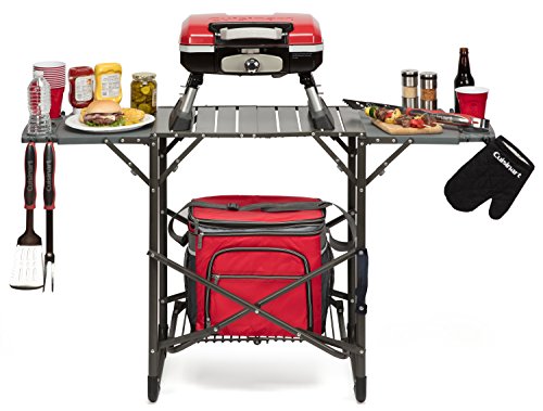 Cuisinart Cgg-180T Porcelain Stainless Steel Aluminum Gas barbecue grill
