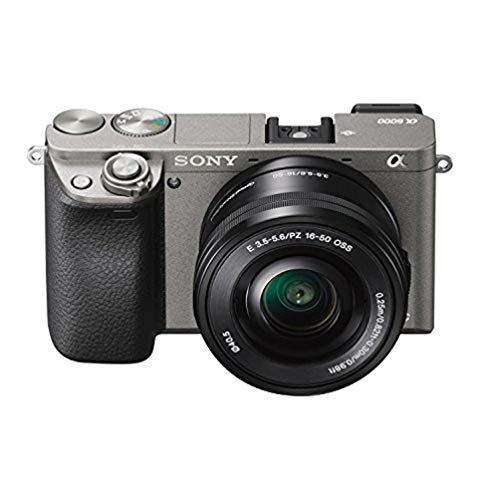Sony Alpha a6000 Mirrorless Digital Camera with 16-50 mm Lens, 24 MP (White)