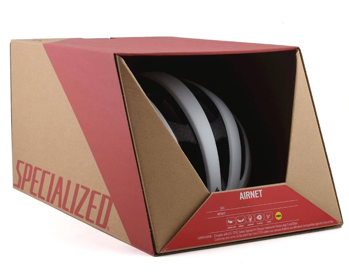 Specialized Airnet MIPS Helmet Satin White/Gloss Ice Blue, S