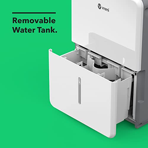 Vremi 22 Pint 1,500 Sq. Ft. Dehumidifier Energy Star Rated for Medium Spaces and Basements