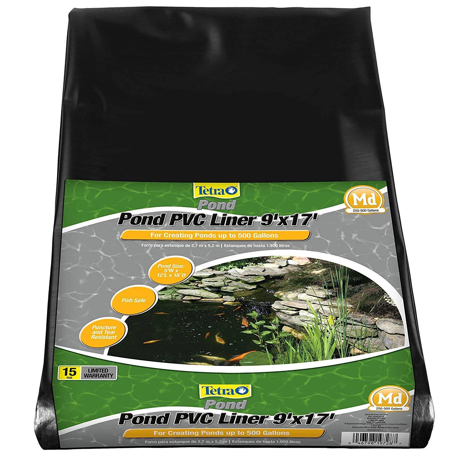 Tetra 9 ft x 17 ft Pond PVC Liner