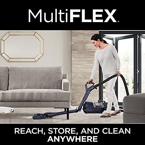 Shark CZ351 Pet Canister Vacuum, Bagless, Corded with Self-Cleaning Brushroll & PowerFins