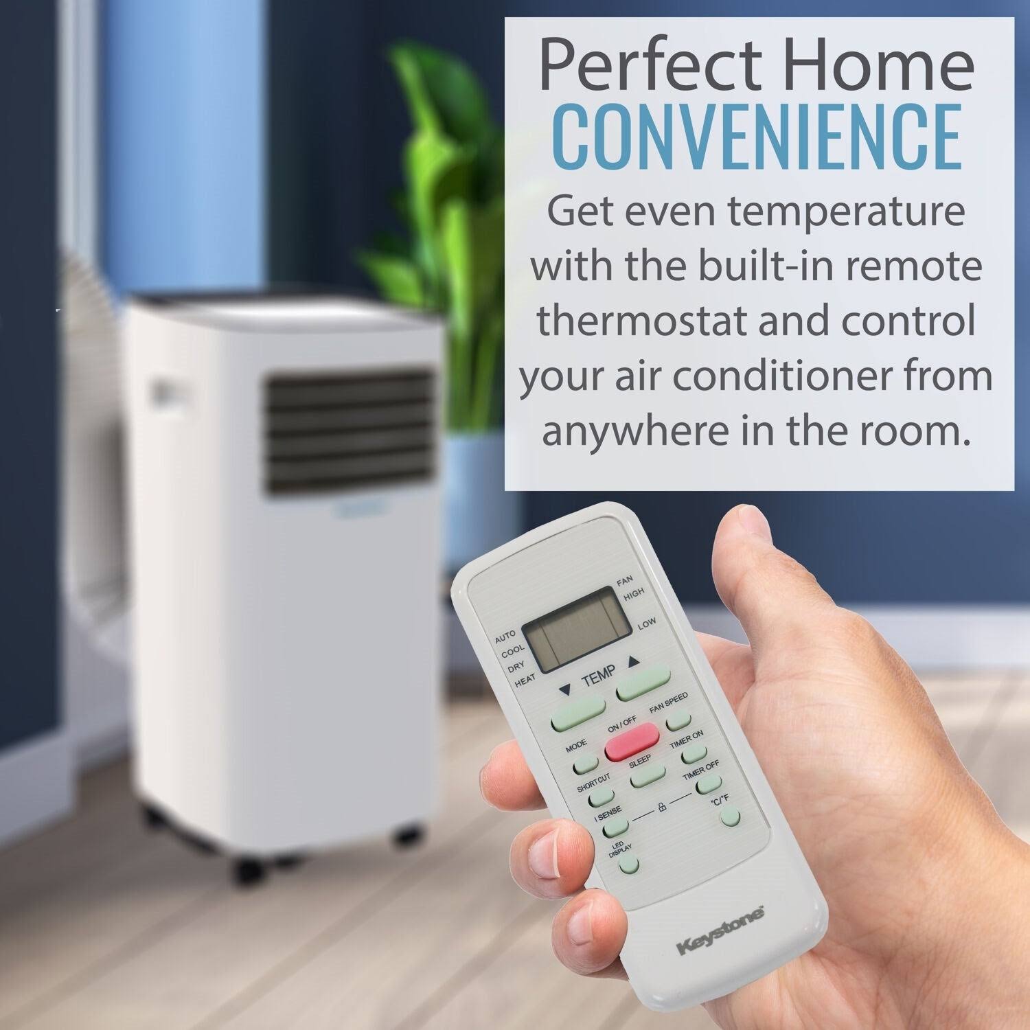 Keystone KSTAP07PHA 7000 BTU Portable Air Conditioner