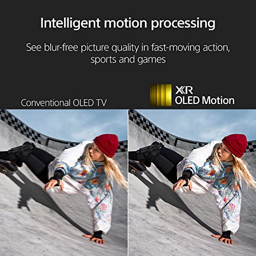 Sony OLED BRAVIA XR A80L Series 4K Ultra HD TV: Smart Google TV with Dolby Vision HDR and Exclusive Gaming Features for The Playstation® 5 XR77A80L- 2023 Model