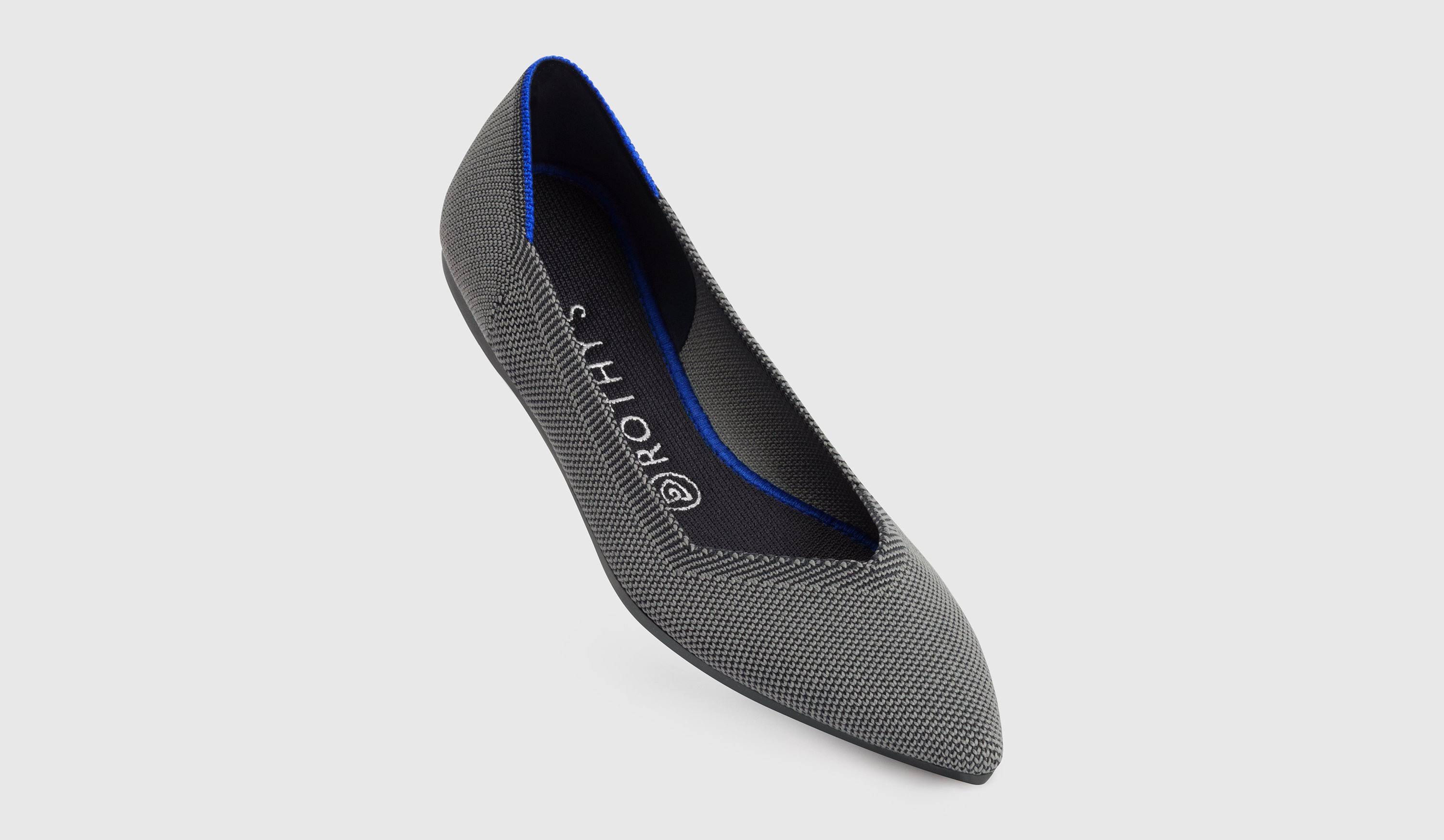 Rothy&s Cloud Grey Birdseye - Size 11.5