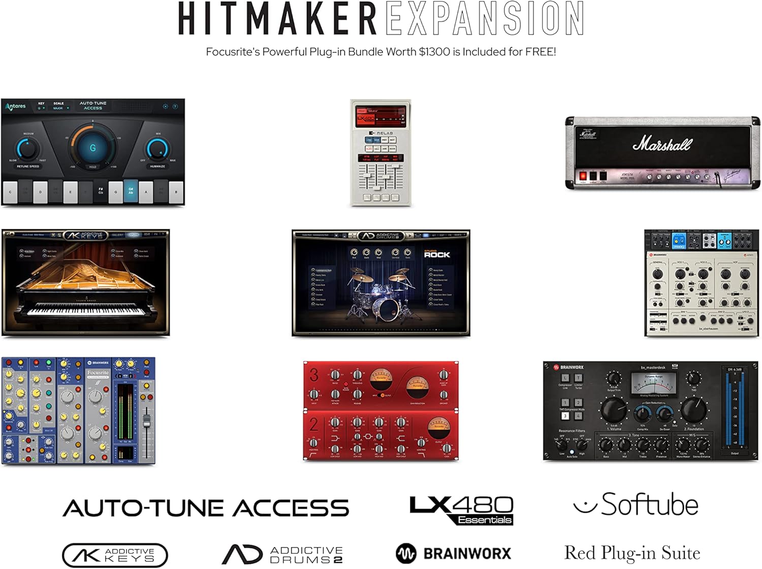 Focusrite Scarlett OctoPre Dynamic 8-Channel Mic Pre Expansion with Analog Compression, 8 In/8 Out, Red