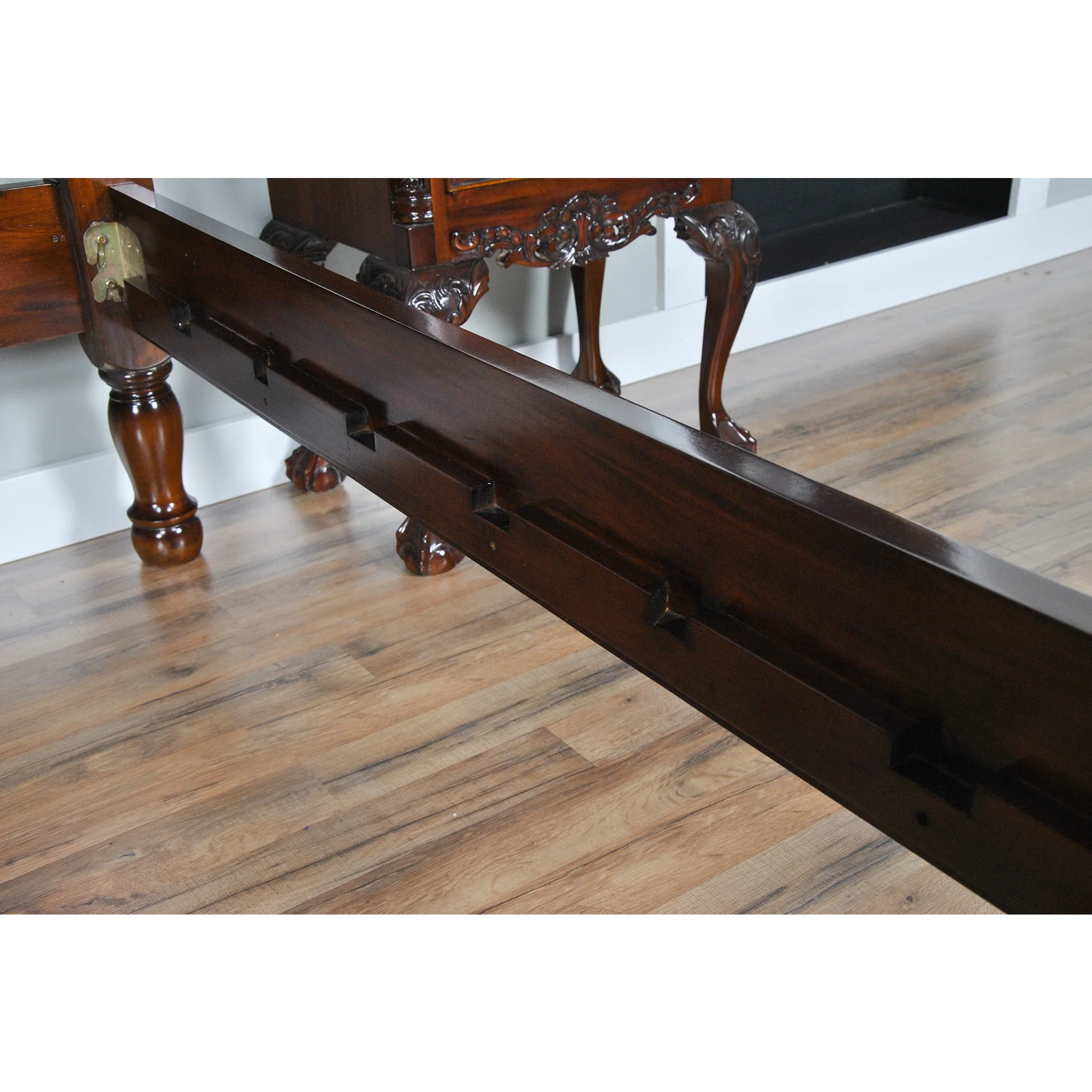 King Size Mahogany Poster Bed