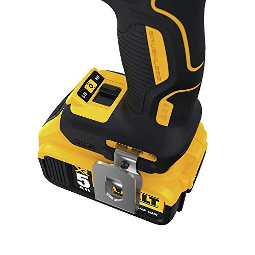 DEWALT 20V MAX* XR Cordless Impact Wrench Kit with Detent Pin Anvil, 1/2-Inch (DCF894P2)