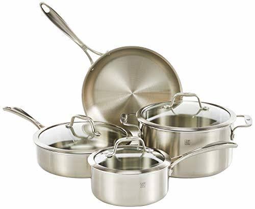 Zwilling J.A. Henckels Spirit 7-piece Stainless Steel Cookware Set