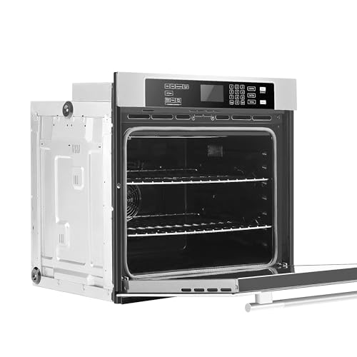 Empava 24" Natural Gas Wall Oven and Baking Tray