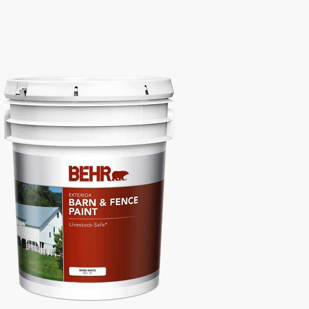 BEHR 5 gal. Red Exterior Barn and Fence Paint - Shop Hardware Tools Online Store