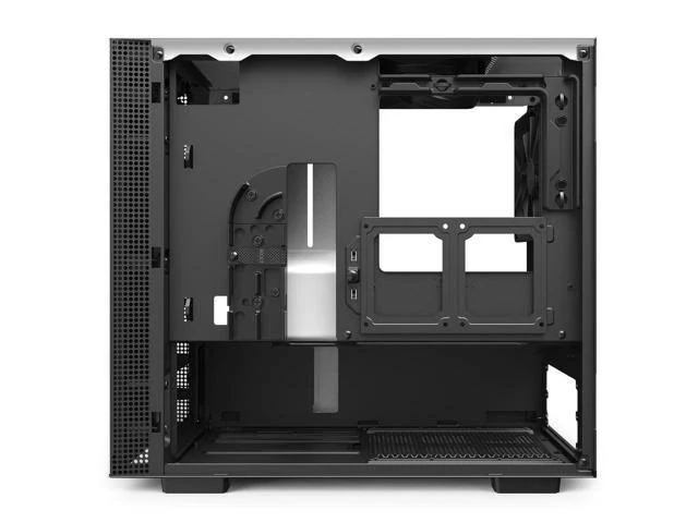 Nzxt H210 - Mini-ITX PC Gaming Case - Front I/O USB Type-C Port - Tempered Glass Side Panel - Cable Management System - Water-Co