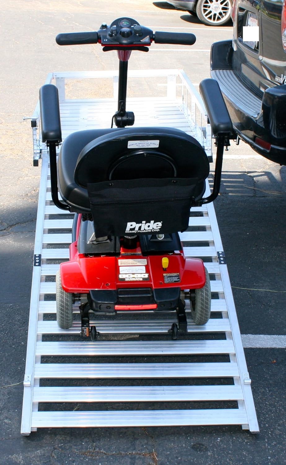 MAXXHAUL 70275 Aluminum Cargo Carrier | With 60 Folding Ramp | 53.5 x 29