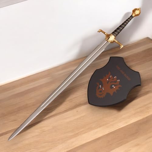 BlackFyre Full Metal, Daemon Targaryen Dark Sister Cosplay Replica Sword Movie Replica Sword Dragon House Sword, Cosplay Kingdom