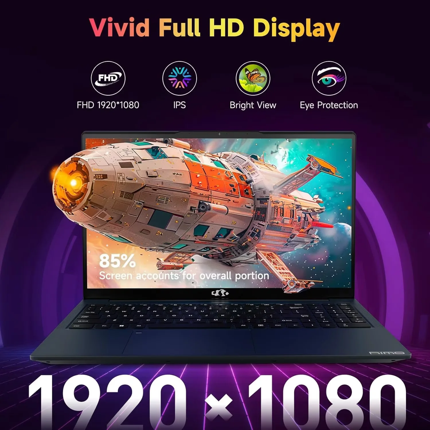 15.6" FHD Business Laptop 32GB RAM 1TB SSD AMD Ryzen 5 3500U Processor 65W Fast Charging Fingerprint Backlit Keyboard Win 11 Stylish Practical Laptop for Work Study Life (Blue)