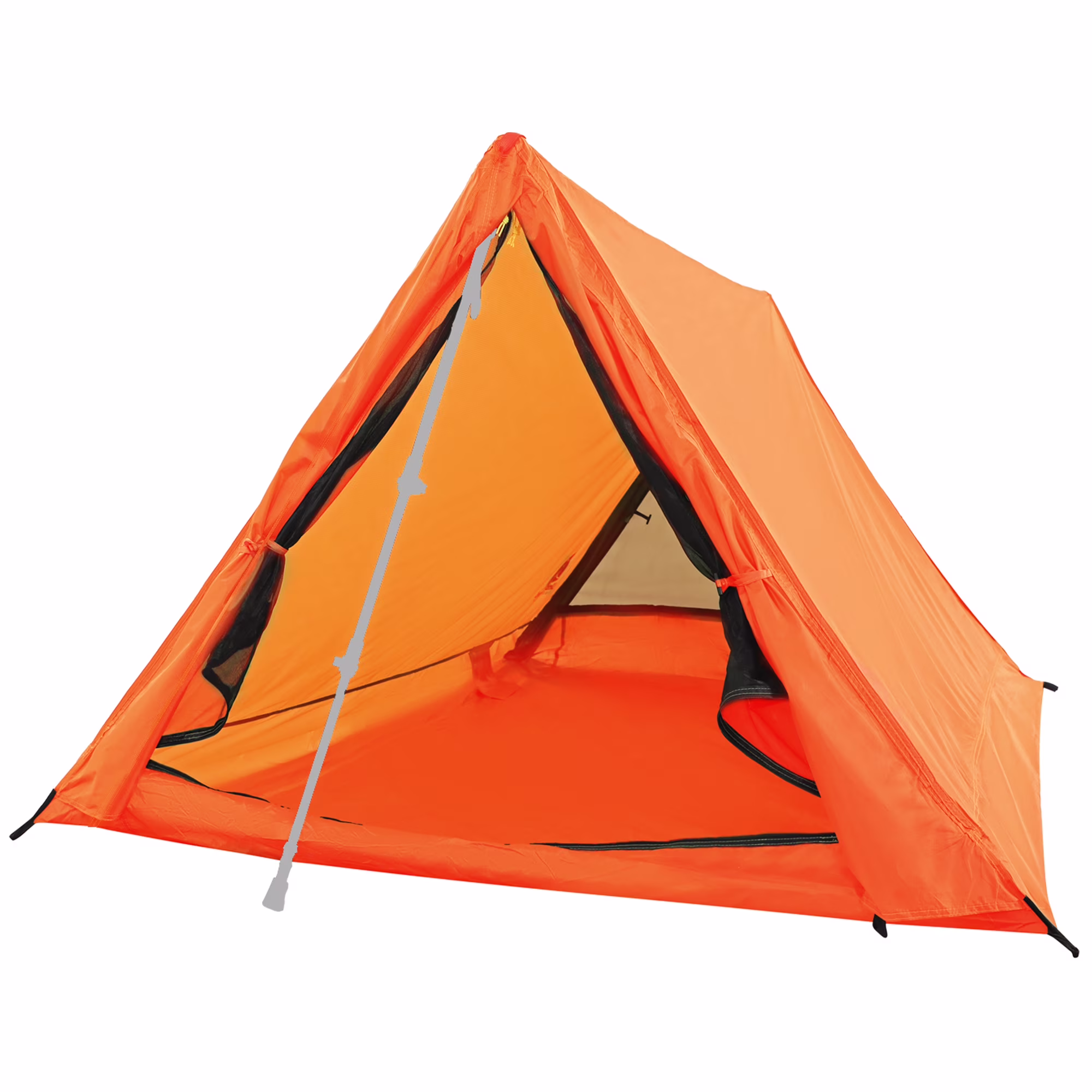 1 Person and 2 Person Trekking Pole Tent for Backpacking - Ultralight Backpacking Tent, Waterproof Hiking Tent for Camping  (NO Trekking Poles!!!)