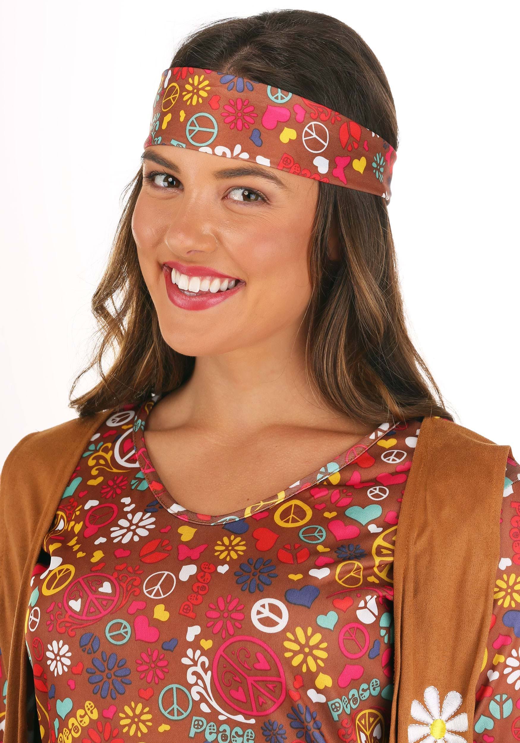 Peace u0026 Love Hippie Adult Costume