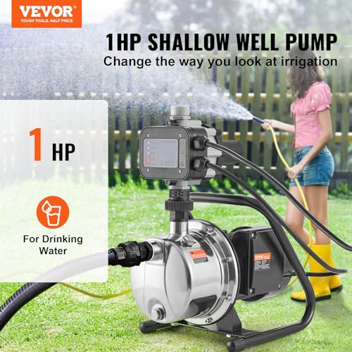 VEVOR Shallow Jet Well Pump