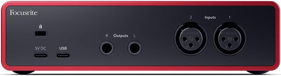 Focusrite Scarlett 2i2 Studio 4th Gen USB Audio Interface Full Recording Bundle with Exclusive Creative Music Production Software Kit with CR3-X Multimedia Monitors and 24 Pack Acoustic Wedge Panels