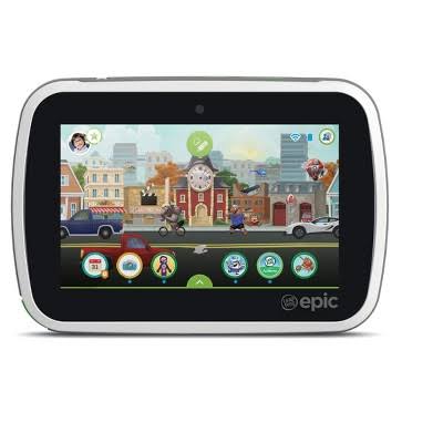 LeapFrog Epic Academy Edition Learning Tablet - 16 GB - Green - 7x22