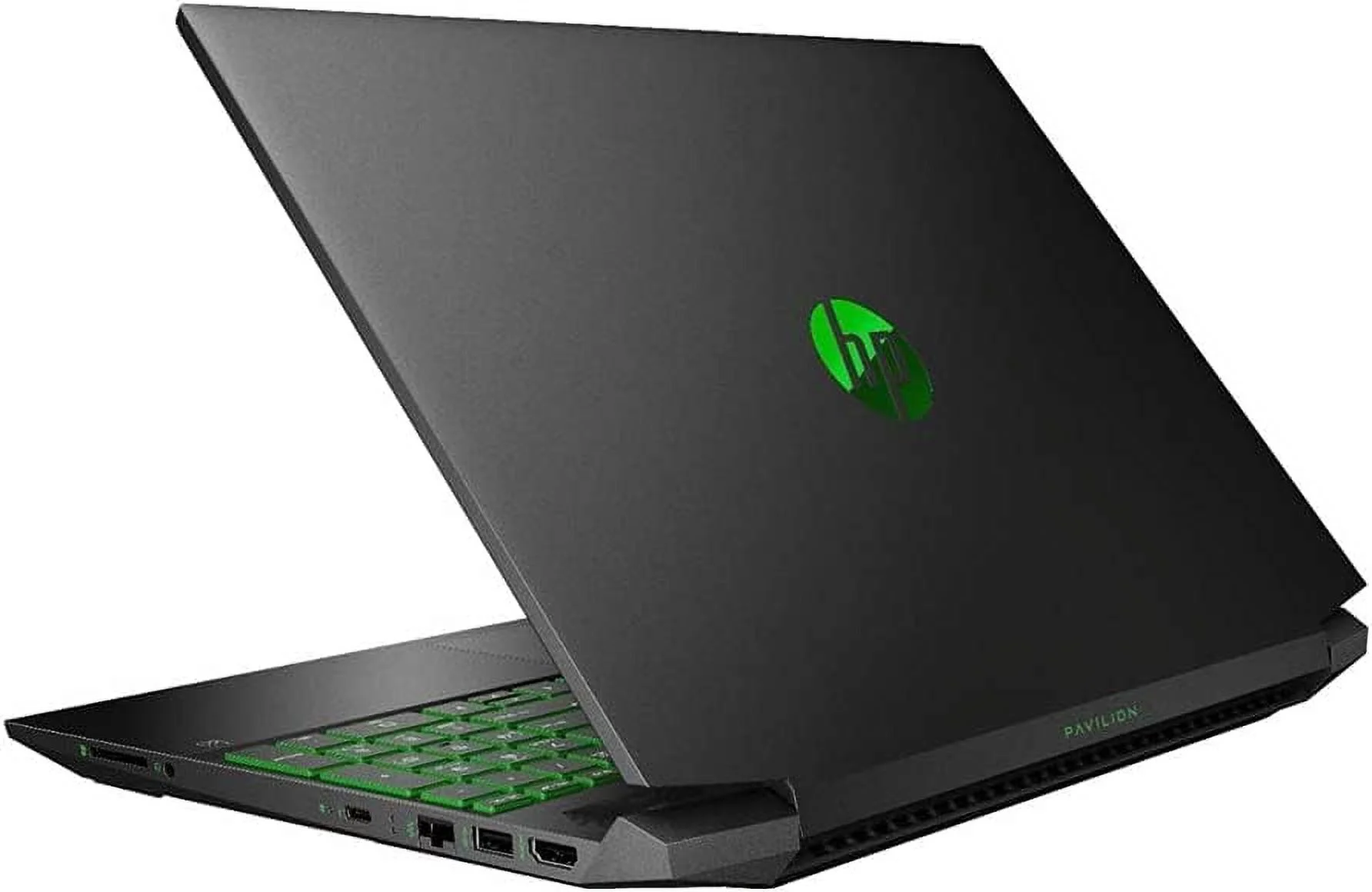 HP Pavilion 15.6" FHD Gaming Laptop Laptop Computer, AMD Ryzen 5-4600H, 32GB RAM, 1TB HDD+1TB SSD, Backlit Keyboard, B&O Audio, HD Webcam, GeForce GTX 1650, Win10, Black, 32GB USB Card