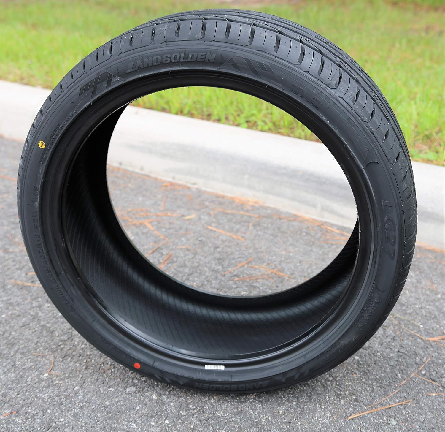 Landgolden LG27 All-Season High Performance Radial Tire-245/50R18 245/50ZR18 245/50/18 245/50-18 100W Load Range SL 4-Ply BSW Black Side Wall