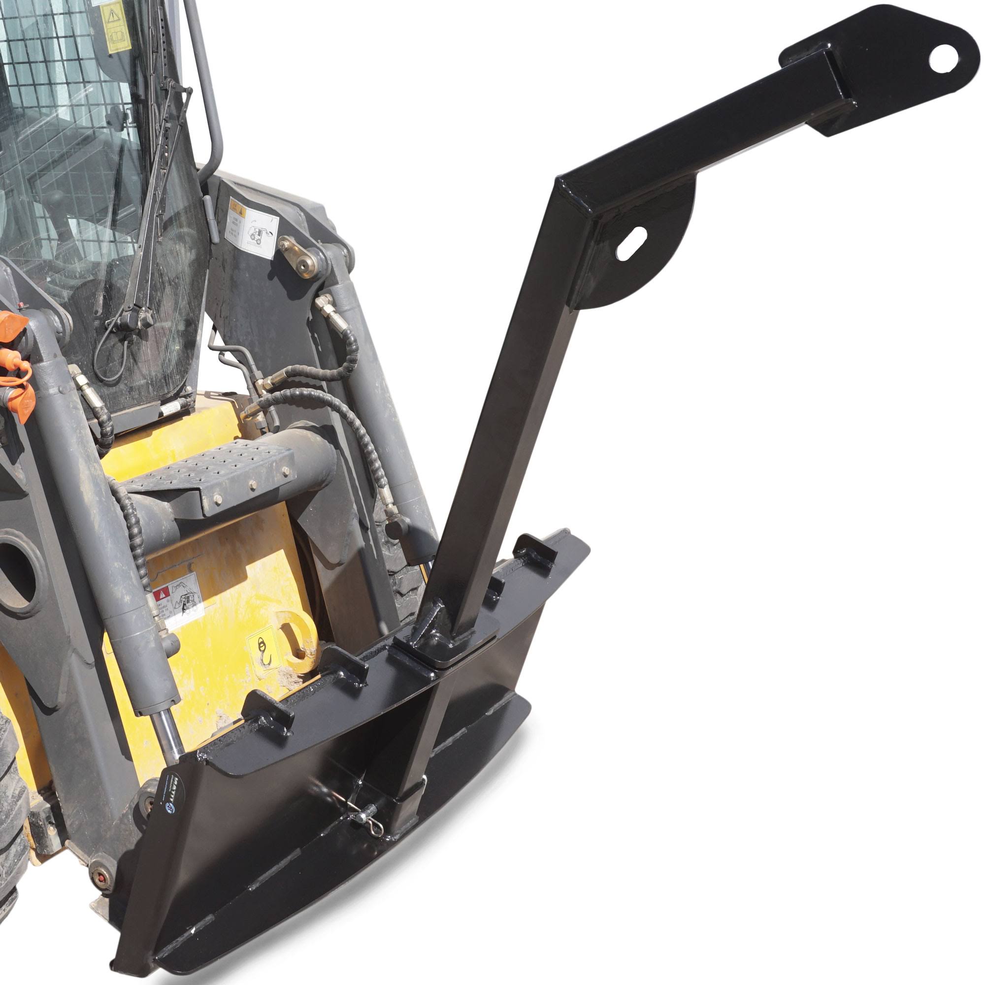 Titan Attachments Tree Boom Attachment 60x22 Bobcat Skid Steer Lift Pole Jib Hoist Crane 3500 lbs CA