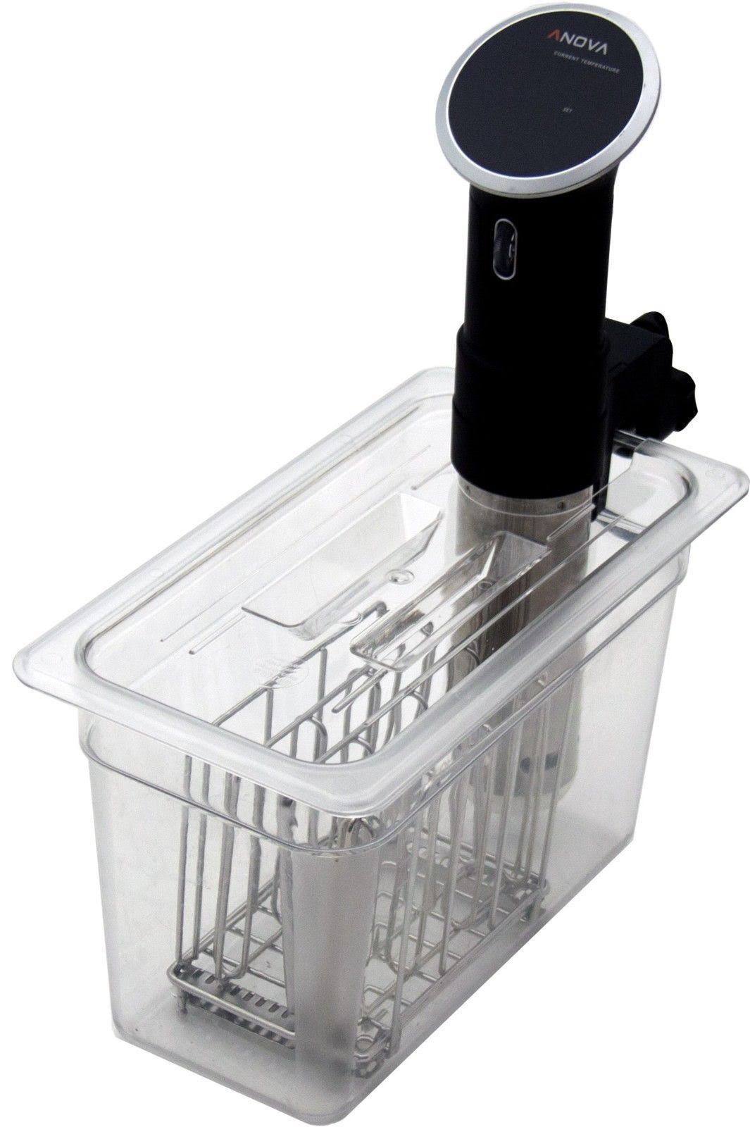 C5L-AP Lid for LIPAVI C5 Sous Vide Container, with Cut-Out for The Anova Precision Immersion Circulator