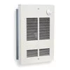 DAYTON 5ZK68 Recessed Electric Wall-Mount Heater, Shallow Recessed or Surface
