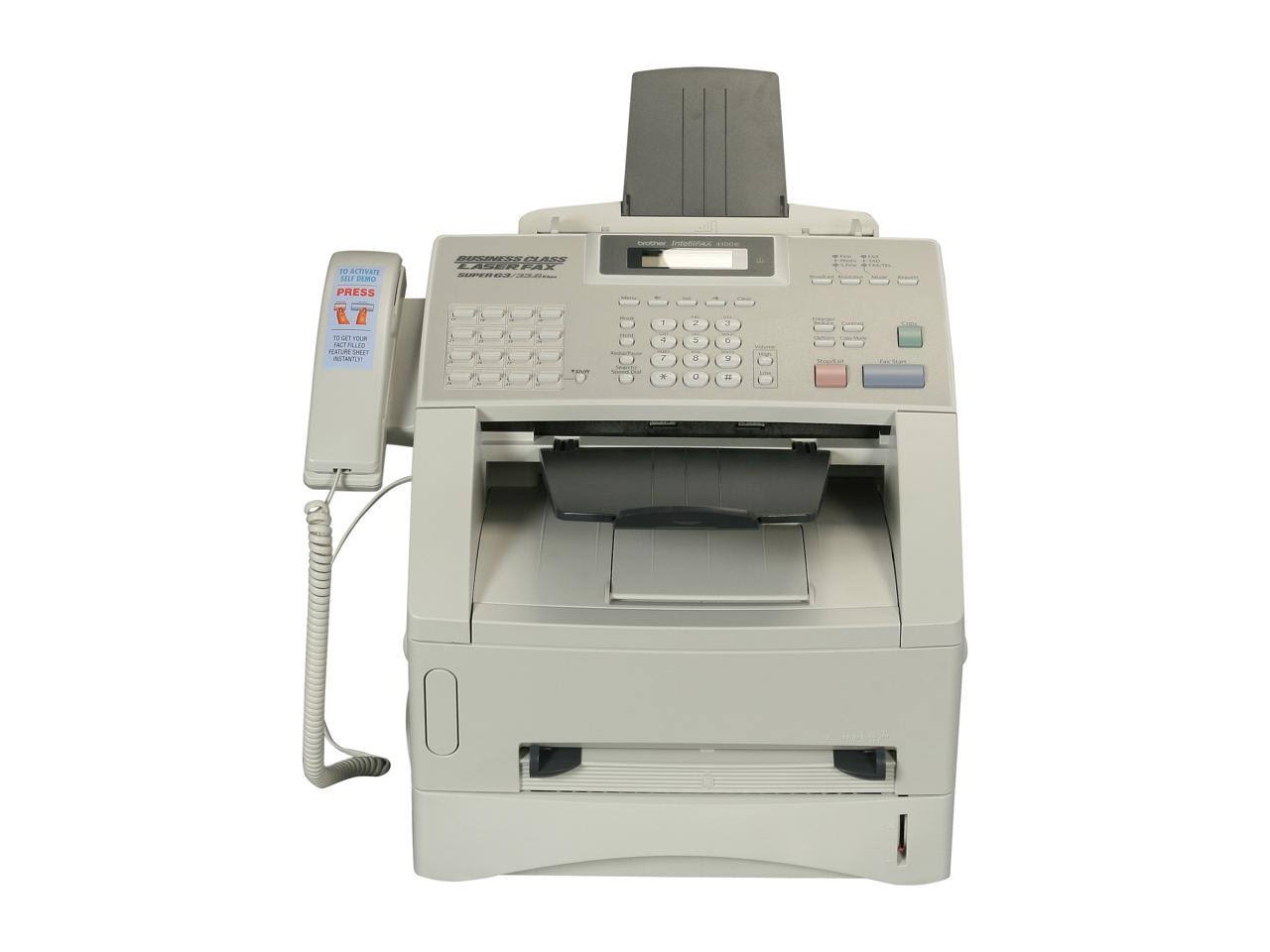 Brother IntelliFAX 4100e Monochrome Laser - Fax / copier
