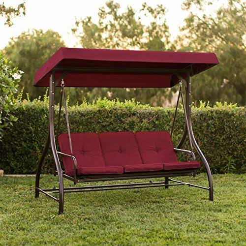 Best Choice Products 3-Seat Converting Outdoor Patio Canopy Swing Hammock