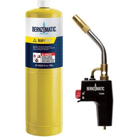 Bernzomatic TS4000KC Trigger Start Torch Kit, Features A Durable Case Body and Self-Igniting Torch Head by Brand Bernzomatic