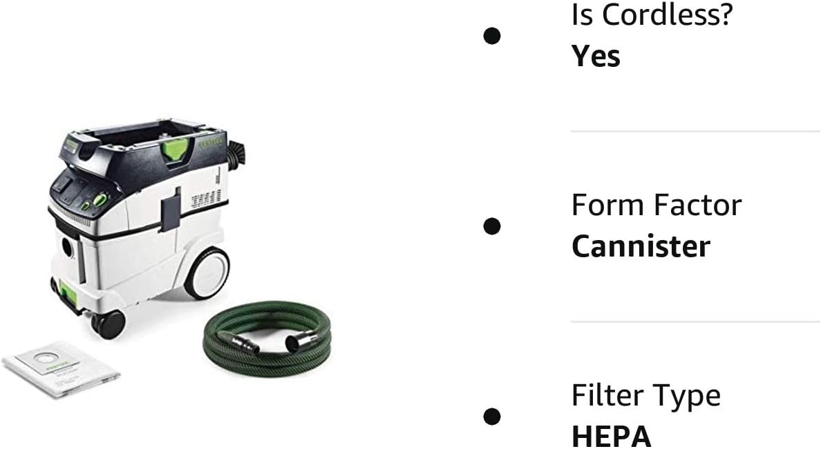 Festool 577084 CT 36 E HEPA Dust Extractor