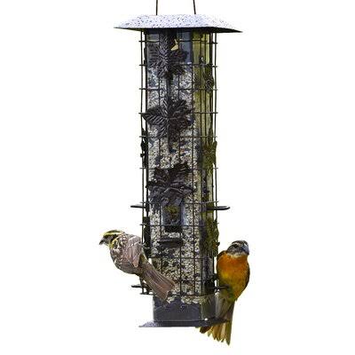 Furlow Squirrel Be Gone Caged Tube Bird Feeder Millwood Pines