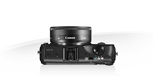 Canon EOS M 18.0 MP Compact Systems Camera with 3.0-Inch LCD and EF-M22 STM Lens Black