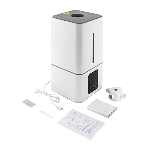 Industrial Commercial Humidifiers Whole House Humidifier 2000sq.ft Large Room Humidifier 2000ml/h 23.8L/6.2Gallons Top Fill Water Tank 110V for Warehouse Commercial Home Plants