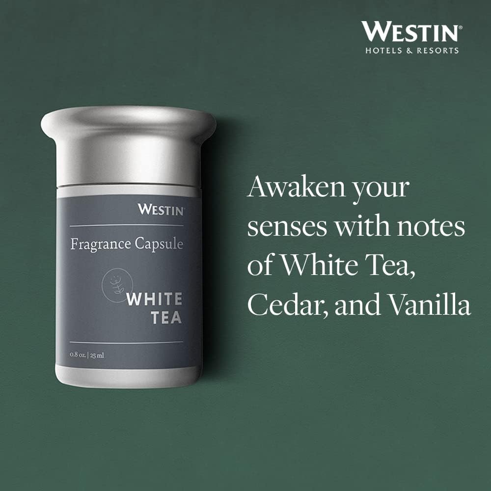 Westin White Tea Room Diffuser and Scent Capsule - Hotel Fragrance - Signature White Tea Scent