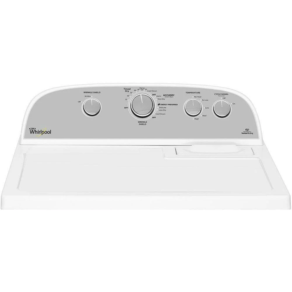 Whirlpool WED4985EW 5.9 Cu. Ft. White Electric Dryer