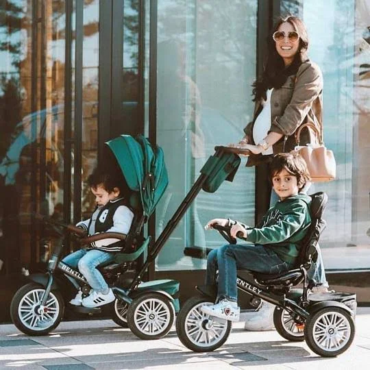 Bentley 6-in-1 Baby Stroller / Kids Trike (JetStream Blue)
