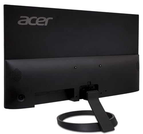 Acer 23.8” Full HD 1920 x 1080 IPS Zero Frame Home Office Computer Monitor - 178° Wide View Angle - 16.7M - NTSC 72% Color Gamut - Low Blue Light - Tilt Compatible - VGA HDMI DVI R240HY bidx