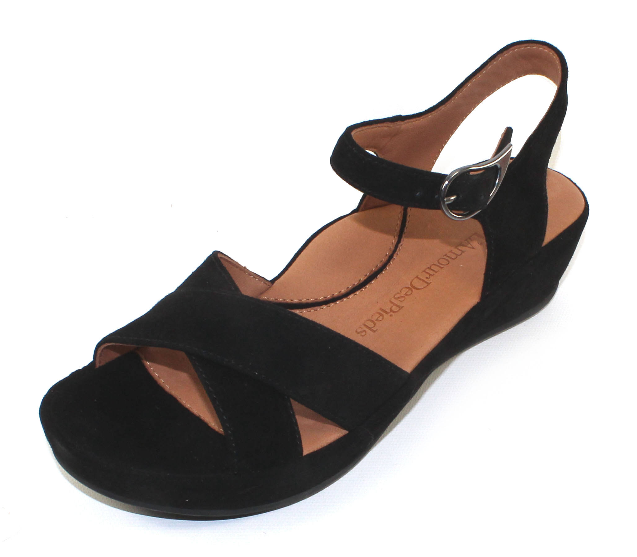 L&Amour des Pieds- Casimiro Black Suede / 10