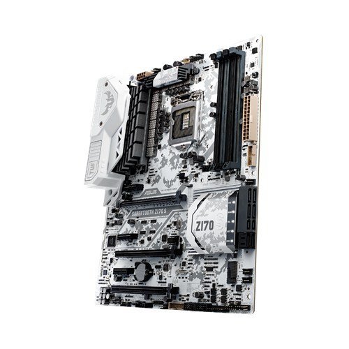 ASUS TUF LGA1151 DDR4 DisplayPort HDMI M.2 USB 3.1 Z170 Standard ATX Motherboards Sabertooth Z170 Mark 1