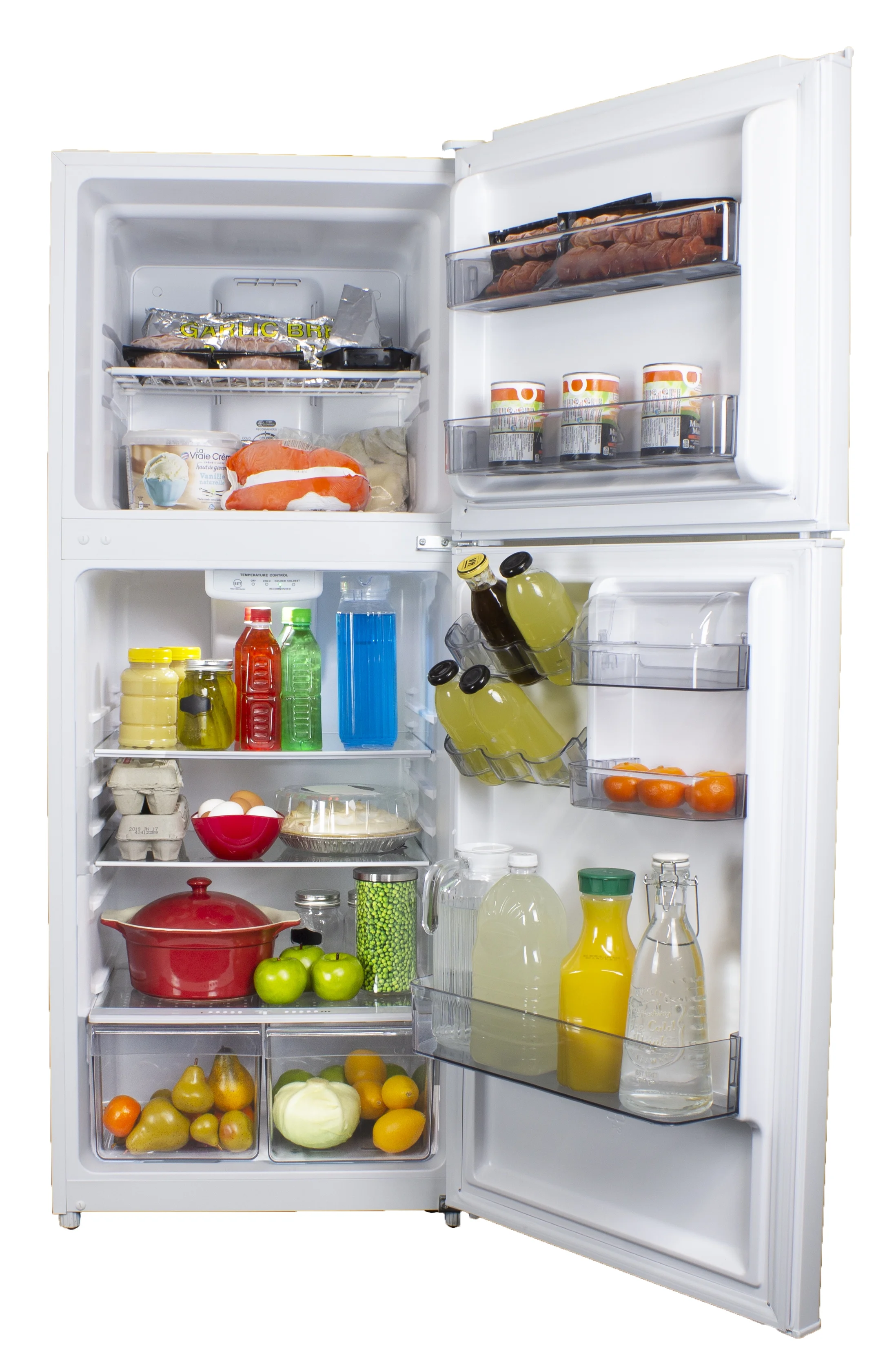 Danby Large Capacity 10.1 cu. ft. Ultimate Apartment Size Refrigerator, White