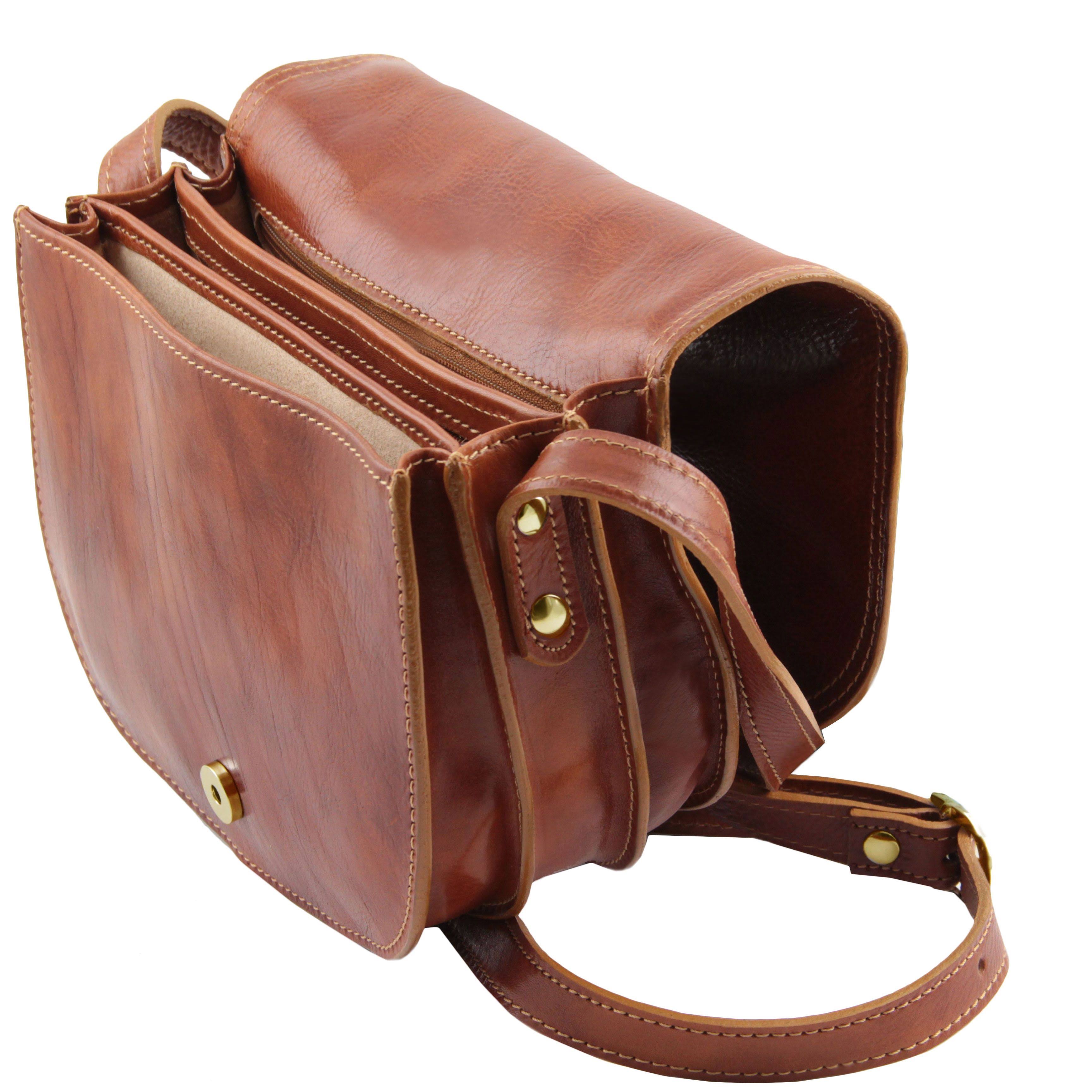 Isabella - Lady Leather Bag - Brown