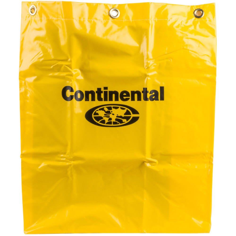 Continental (276) Yellow Vinyl Replacement Bag for Folding Carts