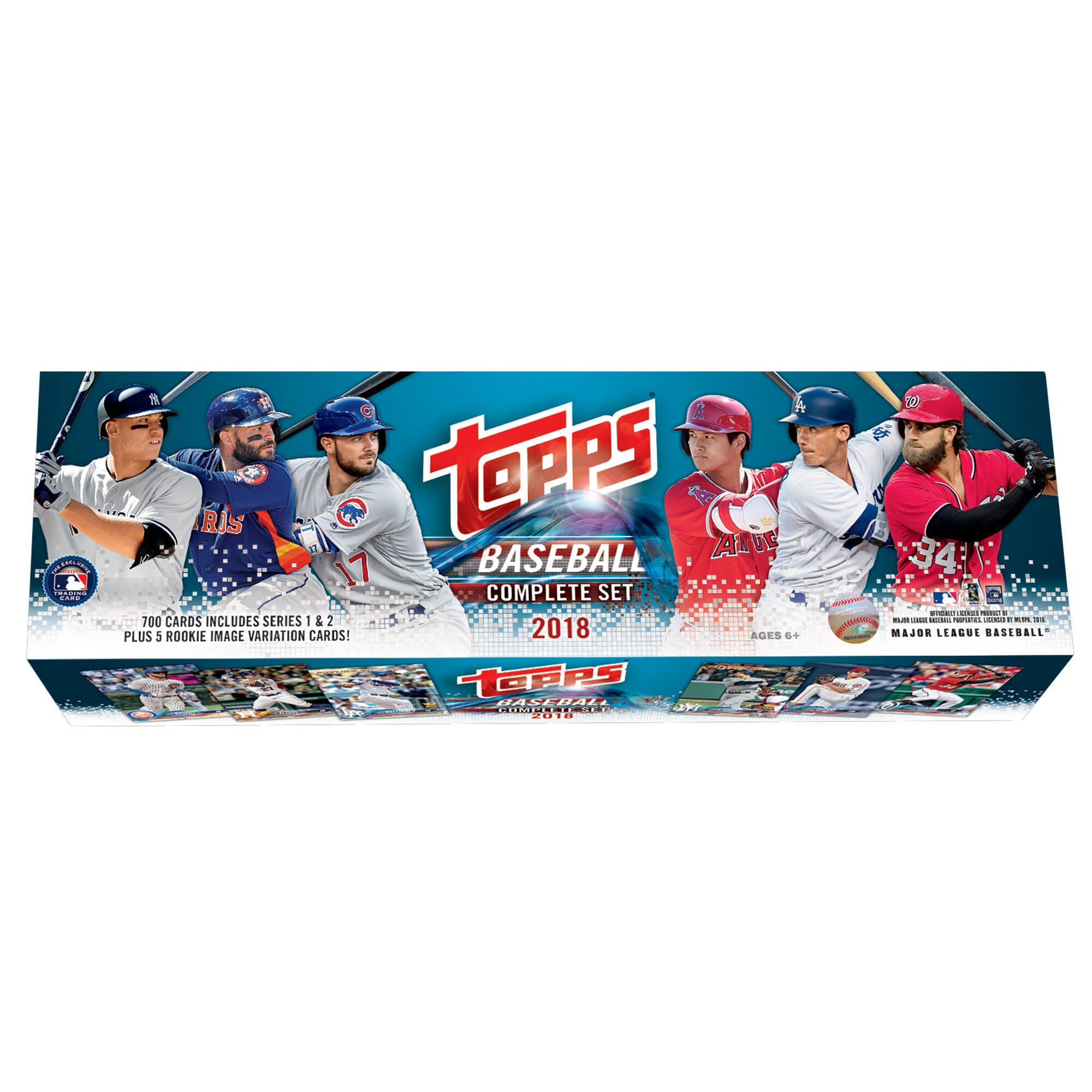 2018 Topps Baseball Retail Edition Complete 705 Card Factory Set