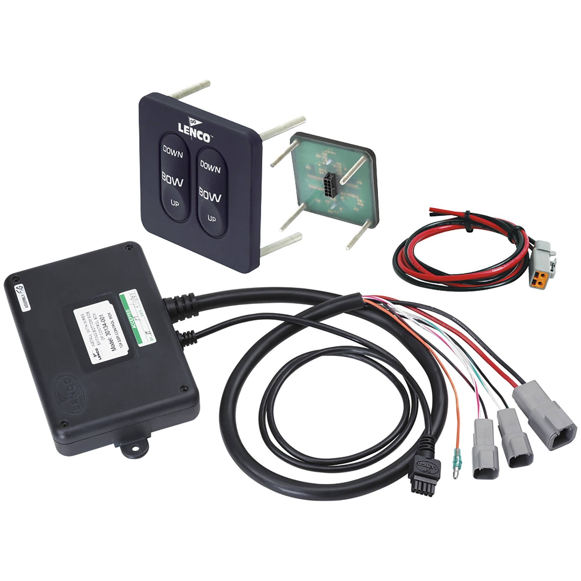 Lenco 15069-001 Tactile Trim Tab Switch Kit - Standard